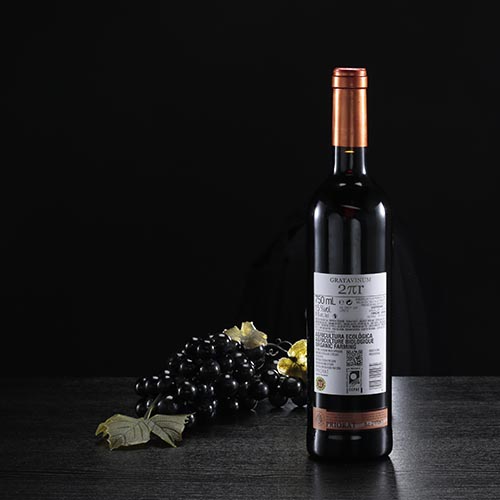 Ampolla de vi negre 2PiR D.O: Priorat.