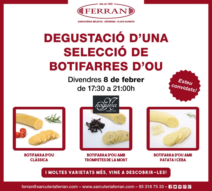 Delicioses botifarres d’ou, la primera degustació de l’any