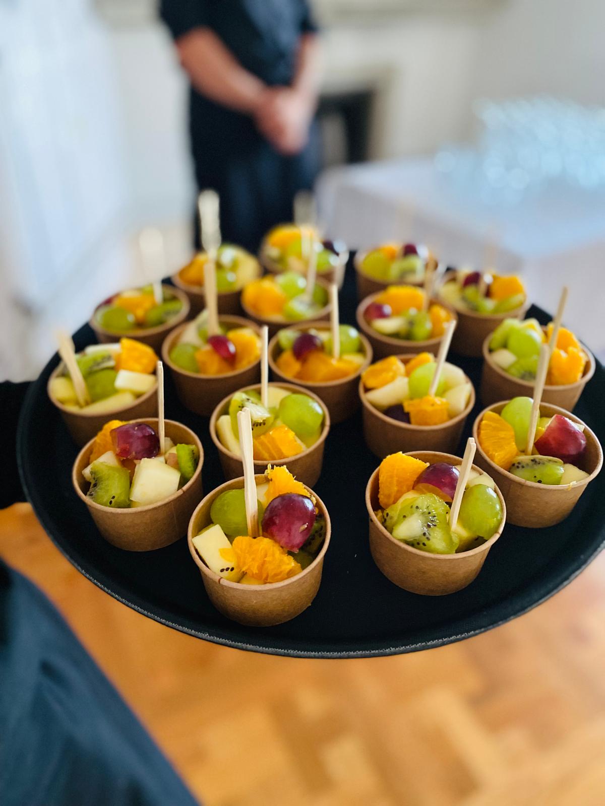 Menú formato cóctel catering para bodas Barcelona
