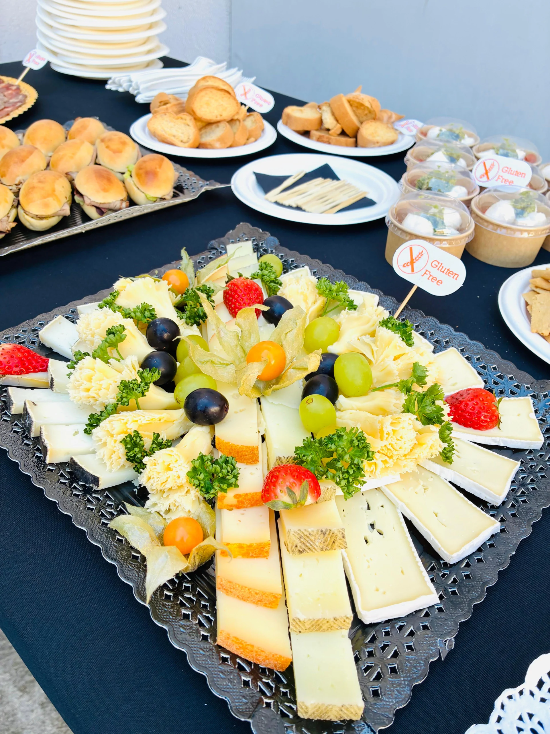Surtido De Quesos - Menus Catering Pica-Pica Barcelona
