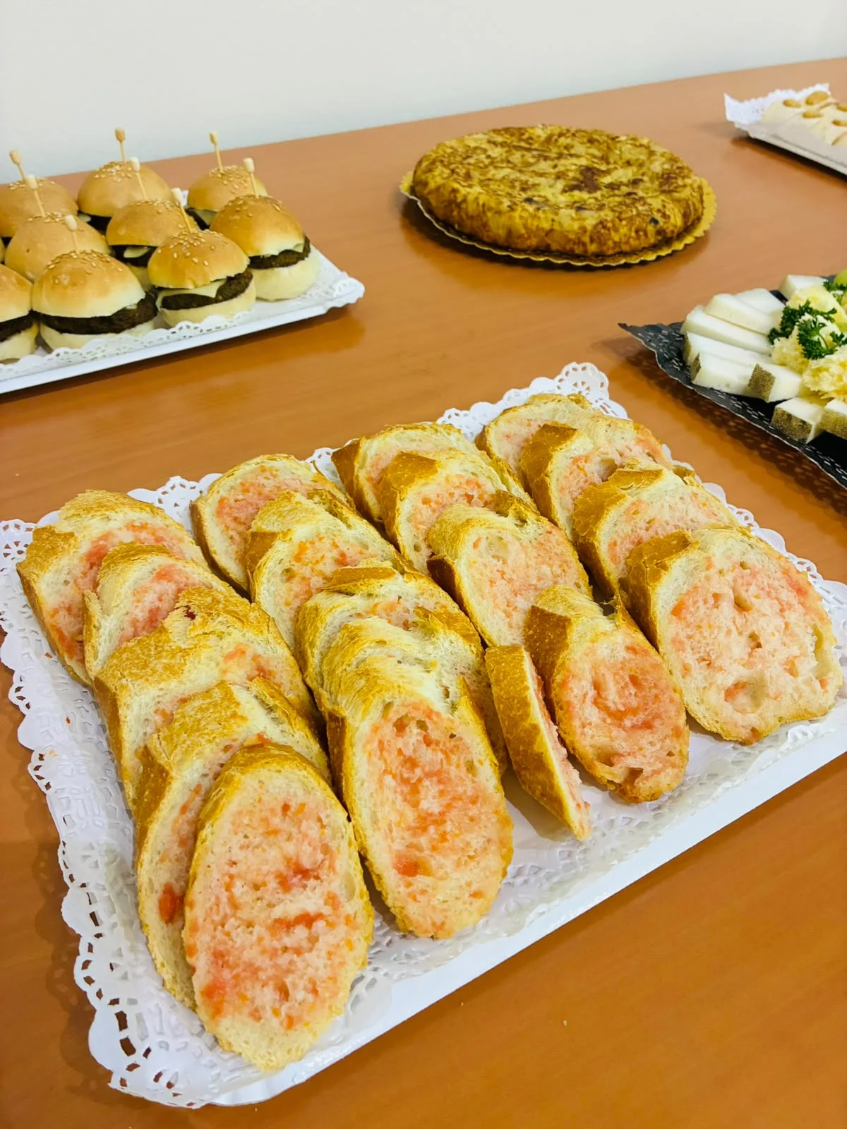 Pa amb tomàquet, apte per a vegetarians